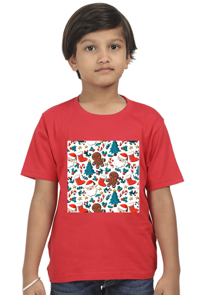 Short sleeve t-shirt - Christmas - Boys - 0 to 13 years