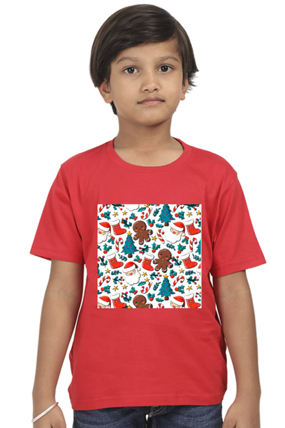 Short sleeve t-shirt - Christmas - Boys - 0 to 13 years