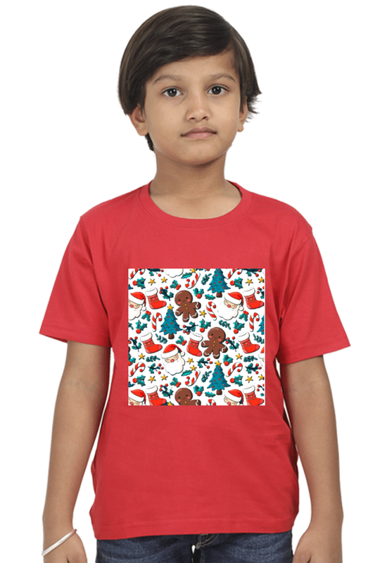 Short sleeve t-shirt - Christmas - Boys - 0 to 13 years