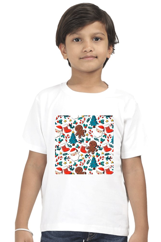 Short sleeve t-shirt - Christmas - Boys - 0 to 13 years