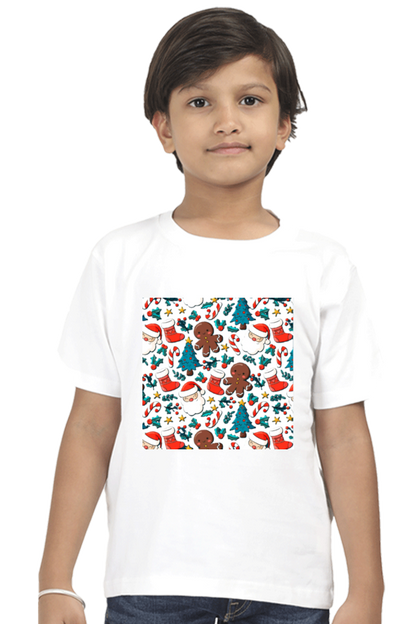 Short sleeve t-shirt - Christmas - Boys - 0 to 13 years